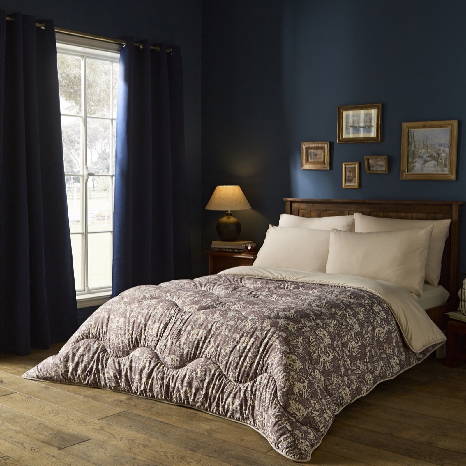 Night Lark Woodland Creatures 10.5 Tog Coverless Duvet & Pillowcase...