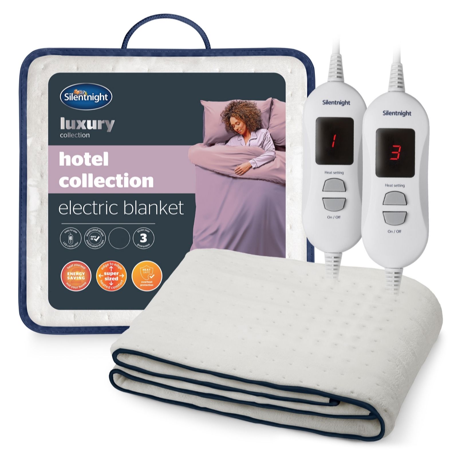 Silentnight Hotel Collection Dual Control Electric Blanket