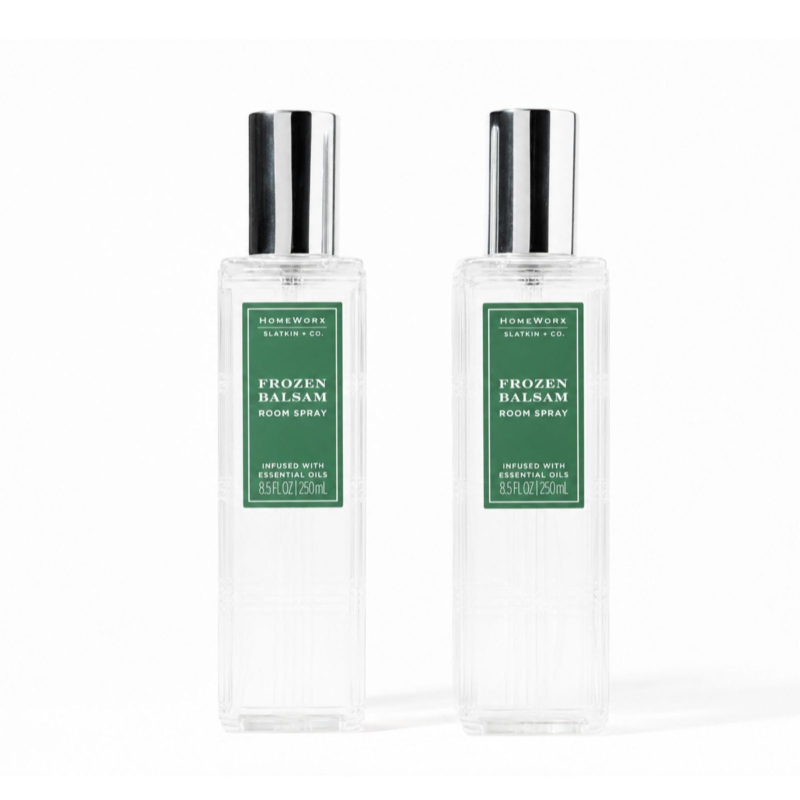 HomeWorx by Slatkin+Co Luxe Clarendon Set of 2 250ml Room Spray