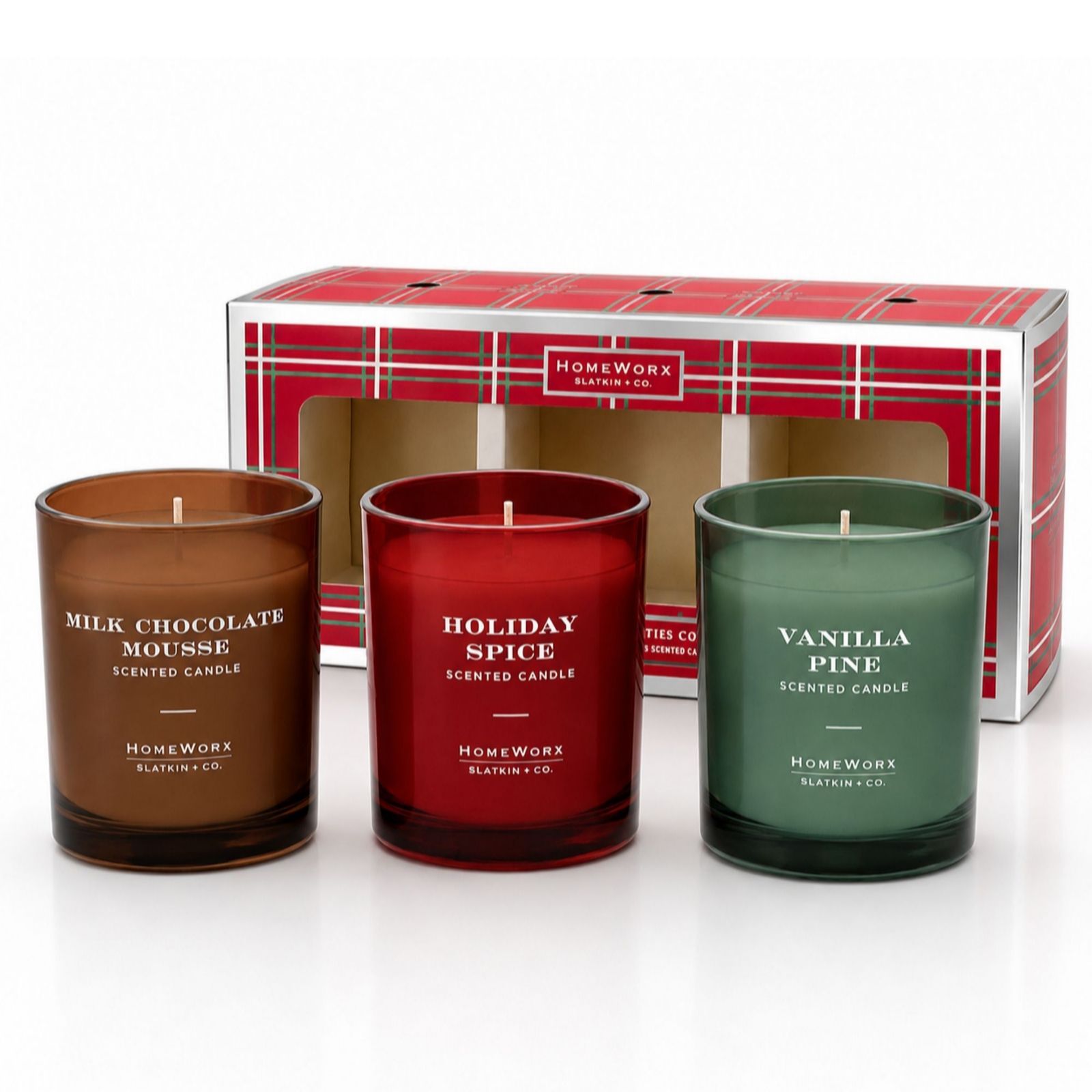 HomeWorx by Slatkin+Co Set of 3 3.5 oz Candle Giftset
