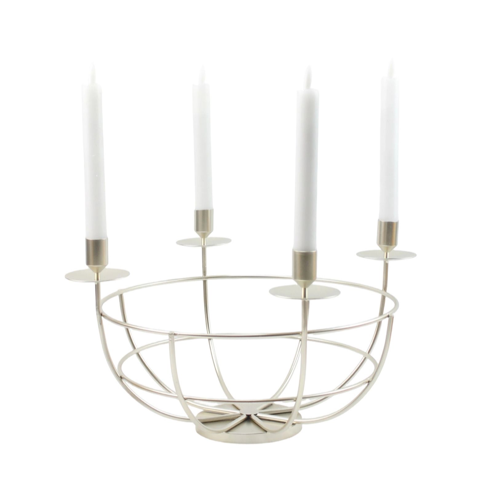 Sara by Sara Davies Candelabra Bowl & 4 Candles Centrepiece
