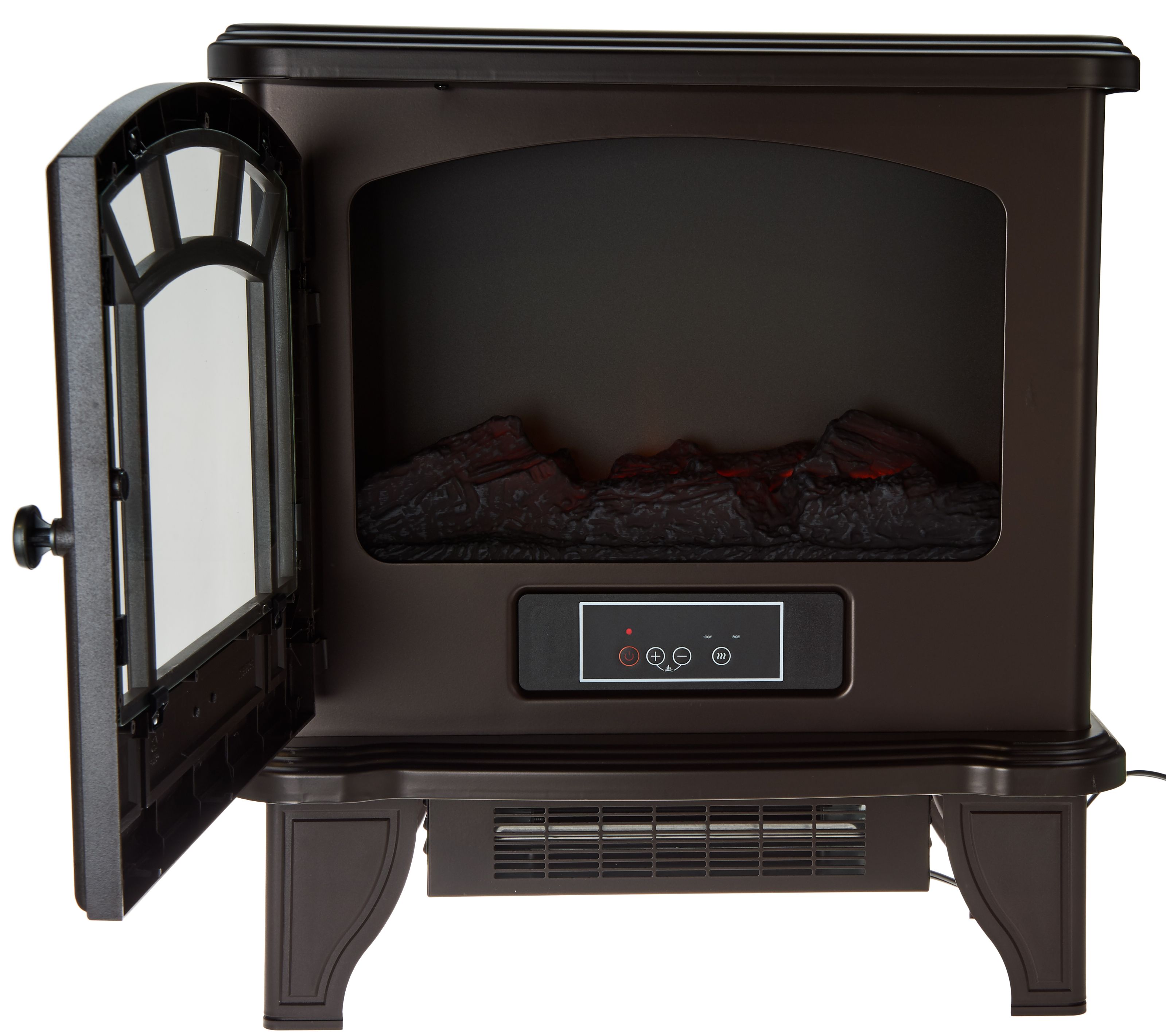 Duraflame Infrared Stove Heater with Remote Control Page 1 —