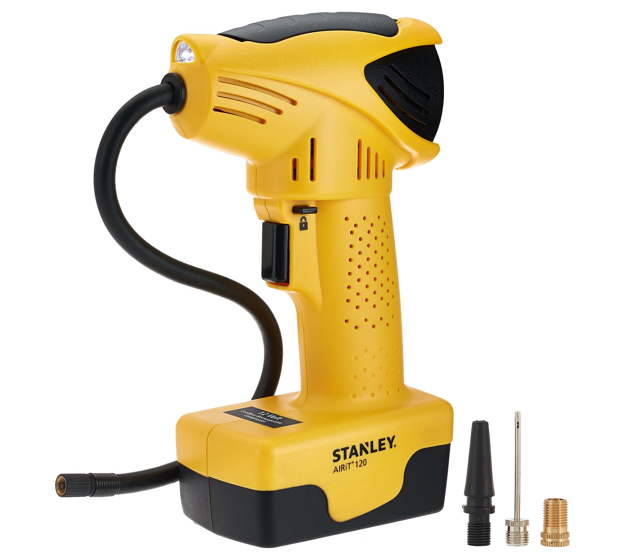 Stanley Cordless Air Compressor With Accessory Tips Page 1 —