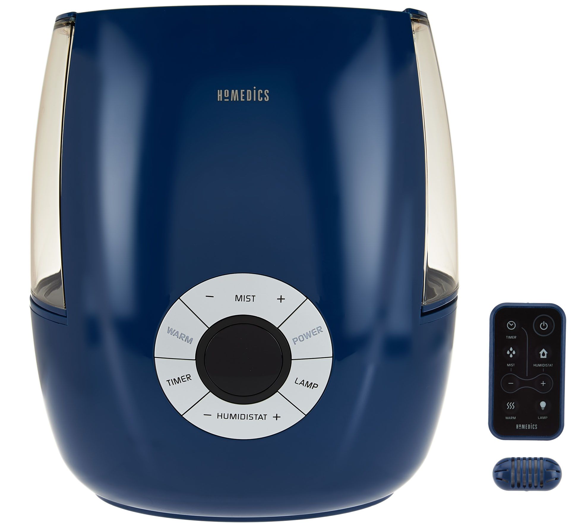 HoMedics Ultrasonic Warm & Cool Mist Humidifier with Remote