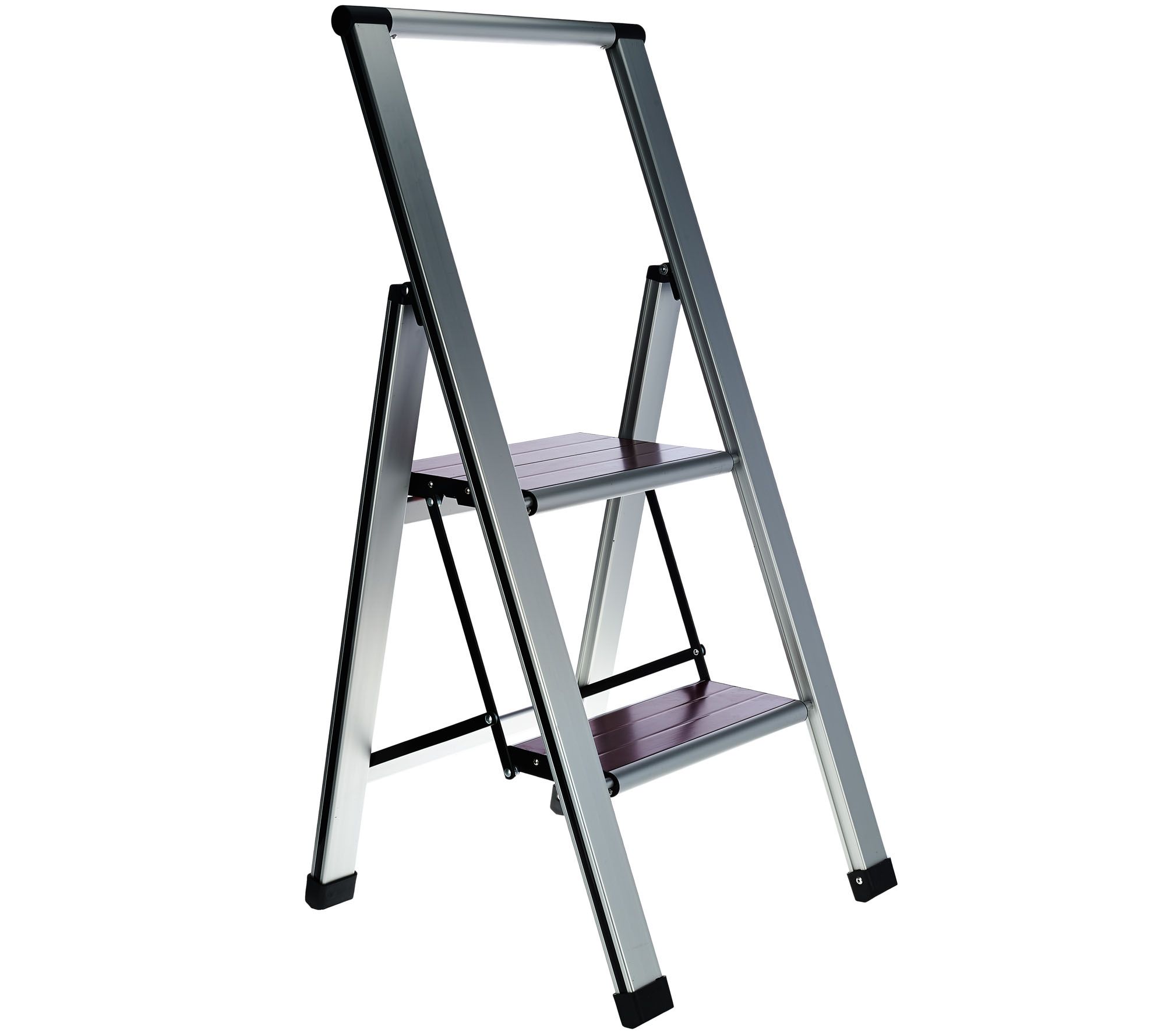 Ultimate Innovations Lightweight Folding 2-Step Ladder - Page 1 — QVC.com