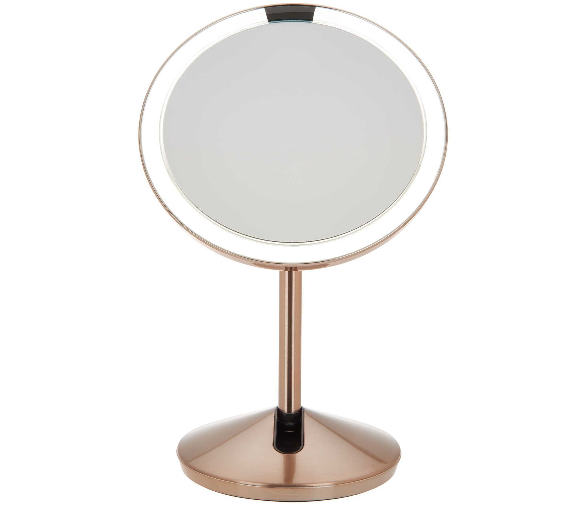 simplehuman 5" Mini Sensor Mirror w/10x Magnification & Travel Case