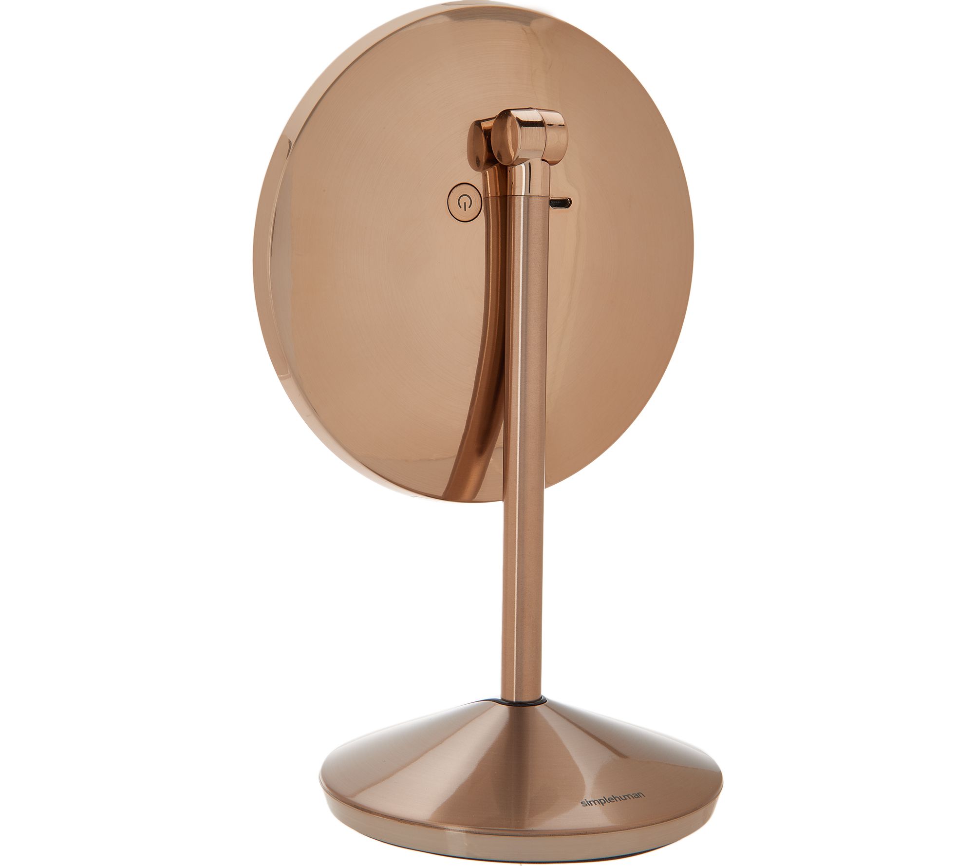 simplehuman 5" Mini Sensor Mirror w/10x Magnification & Travel Case