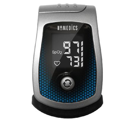 HoMedics Deluxe Oximeter Pulse and Oxygen Monitor - V119675 — QVC.com