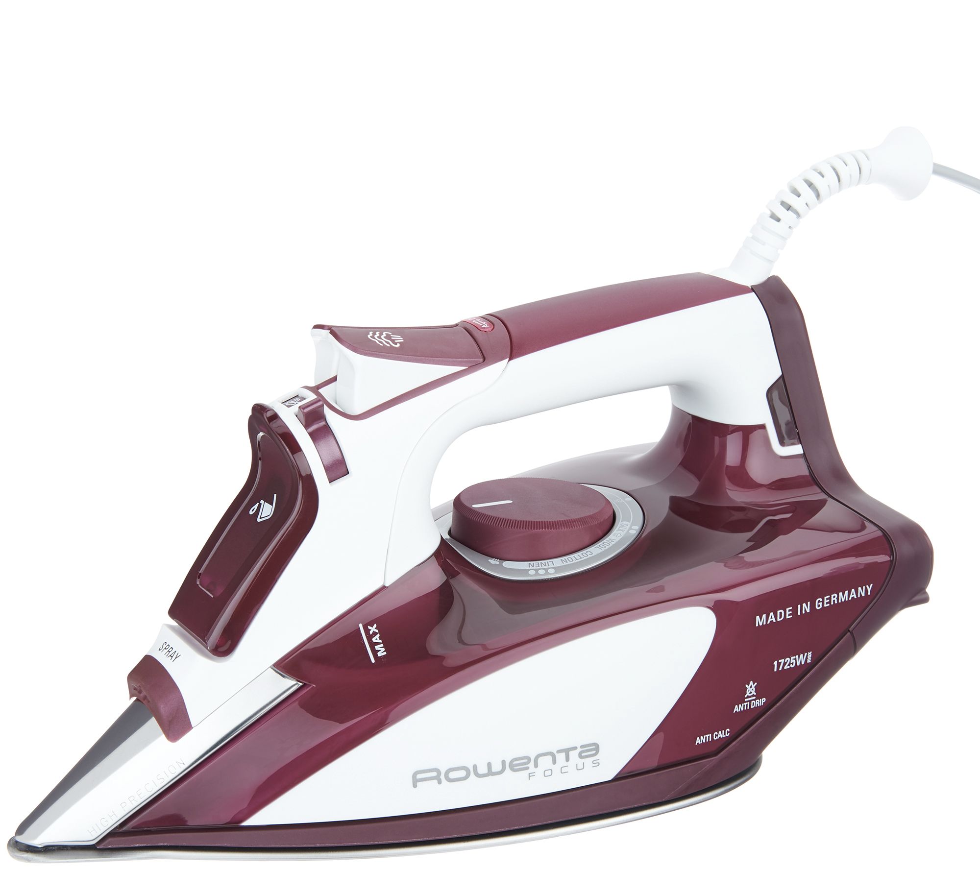 UPC 014501163942 product image for Rowenta 1725 Watt High Precision Focus Iron | upcitemdb.com